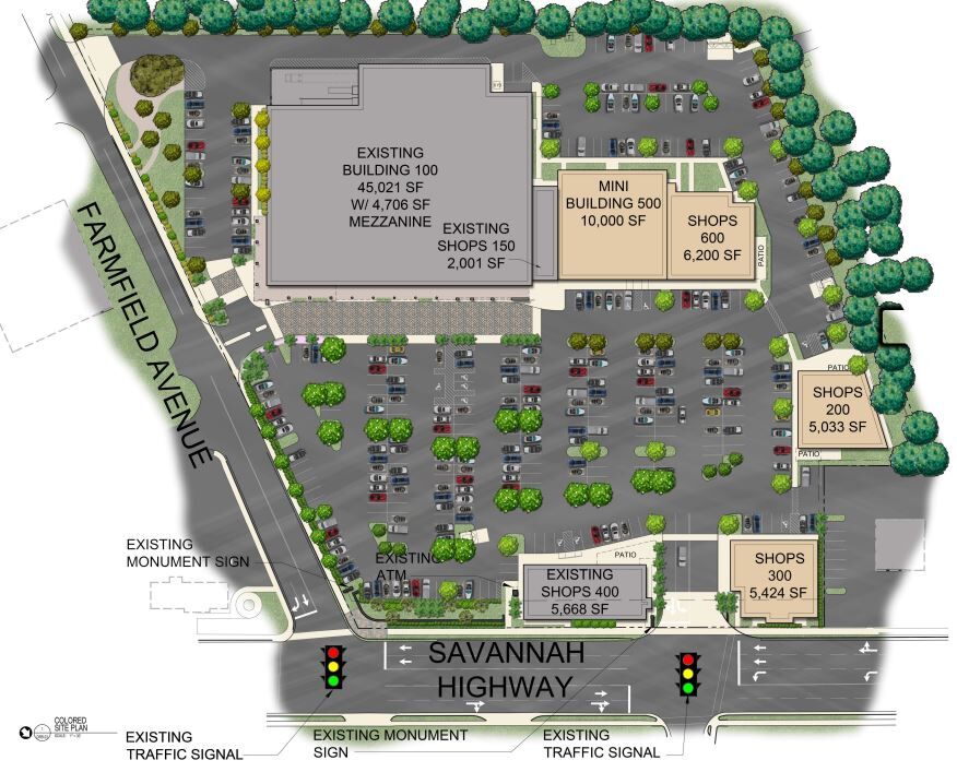 West Ashley Station site plan (copy)